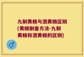 九制黄精与洒黄精区别(黄精制备方法-九制黄精和洒黄精的区别)