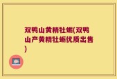 双鸭山黄精牡蛎(双鸭山产黄精牡蛎优质出售)