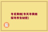 冬觅黄精(冬天寻黄精探寻养生秘密)