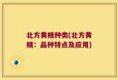 北方黄精种类(北方黄精：品种特点及应用)