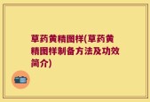 草药黄精图样(草药黄精图样制备方法及功效简介)