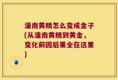 潼南黄精怎么变成金子(从潼南黄精到黄金，变化前因后果全在这里)
