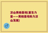 凉山黄精基地(重生力量——黄精基地助力凉山发展)
