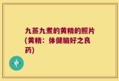 九蒸九煮的黄精的照片(黄精：体健脑好之良药)