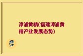 漳浦黄精(福建漳浦黄精产业发展态势)