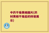 中药干燥黄精图片(药材黄精干燥后的样貌展示)