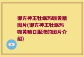 御方神王牡蛎玛咖黄精图片(御方神王牡蛎玛咖黄精口服液的图片介绍)