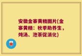 安徽金寨黄精图片(金寨黄精：秋季助养生，炖汤、泡茶促消化)