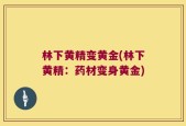 林下黄精变黄金(林下黄精：药材变身黄金)