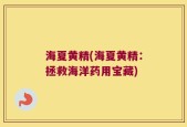 海夏黄精(海夏黄精：拯救海洋药用宝藏)