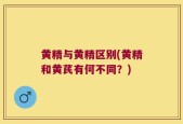 黄精与黄精区别(黄精和黄芪有何不同？)