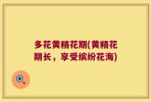 多花黄精花期(黄精花期长，享受缤纷花海)