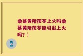 桑葚黄精茯苓上火吗桑葚黄精茯苓能引起上火吗？)