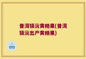 普洱镇沅黄精果(普洱镇沅出产黄精果)
