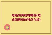 昭通滇黄精有哪些(昭通滇黄精的特点介绍)