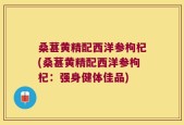 桑葚黄精配西洋参枸杞(桑葚黄精配西洋参枸杞：强身健体佳品)