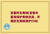 宜春野生黄精(宜春市重视保护黄精资源，开展野生黄精保护行动)