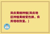 凤庆黄精种植(凤庆地区种植黄精受热捧，农民增收致富。)