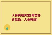 人参黄精男宝(男宝补肾佳品：人参黄精)