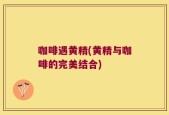 咖啡遇黄精(黄精与咖啡的完美结合)