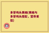 多芽鸡头黄精(黄精与多芽鸡头搭配，营养更佳)