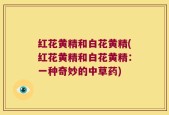 红花黄精和白花黄精(红花黄精和白花黄精：一种奇妙的中草药)
