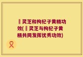焄灵芝和枸杞子黄精功效(焄灵芝与枸杞子黄精共同发挥优秀功效)