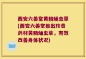 西安六善堂黄精蛹虫草(西安六善堂推出珍贵药材黄精蛹虫草，有效改善身体状况)