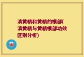 滇黄精和黄精的根部(滇黄精与黄精根部功效区别分析)