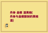 丹参 桑椹 酒黄精(丹参与桑椹酿制的黄精酒)