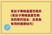 菟丝子黄精桑葚巴戟天(菟丝子黄精桑葚巴戟天的草药组合：古老而有效的健康秘方)