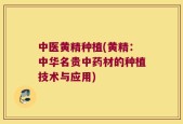 中医黄精种植(黄精：中华名贵中药材的种植技术与应用)