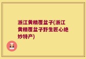 浙江黄精覆盆子(浙江黄精覆盆子野生匠心绝妙特产)