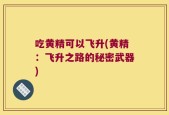吃黄精可以飞升(黄精：飞升之路的秘密武器)