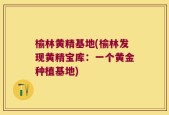 榆林黄精基地(榆林发现黄精宝库：一个黄金种植基地)