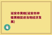 延安市黄精(延安市种植黄精促进当地经济发展)