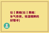 壮牤黄精(壮牤黄精：补气养阴，祛湿理脾的好帮手)