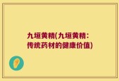 九垣黄精(九垣黄精：传统药材的健康价值)