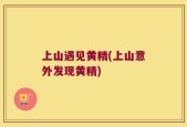 上山遇见黄精(上山意外发现黄精)