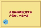 昌吉种植黄精(昌吉生产黄精，产量丰富)
