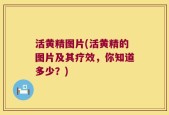 活黄精图片(活黄精的图片及其疗效，你知道多少？)