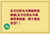 五子衍宗丸与黄精赞育胶囊(五子衍宗丸与黄精赞育胶囊：哪个更适合您？)