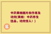 中药黄精图片和作用及功效(黄精：中药养生佳品，功效惊人！)