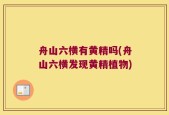 舟山六横有黄精吗(舟山六横发现黄精植物)