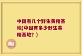 中国有几个野生黄精基地(中国有多少野生黄精基地？)