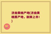济南黄精产地(济南黄精原产地，新鲜上市！)