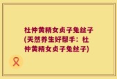 杜仲黄精女贞子兔丝子(天然养生好帮手：杜仲黄精女贞子兔丝子)
