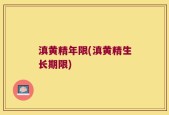 滇黄精年限(滇黄精生长期限)