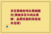 多花黄精和鸡头黄精图片(黄精多花与鸡头黄精：品质优越的双倍滋补选择)