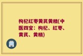 枸杞红枣黄芪黄精(中医四宝：枸杞、红枣、黄芪、黄精)